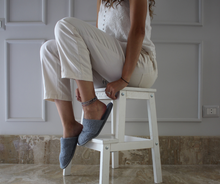 Load image into Gallery viewer, Cotton Bath Slippers