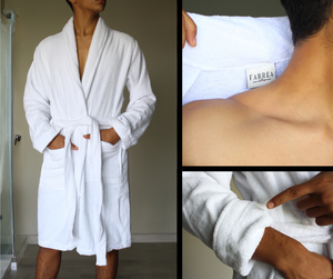 Classic Hotel White Bathrobe 500GSM